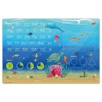 Cover-your-desk.de Lernunterlage Unterwasserwelt Optik" in blau (L)60 x (B)40