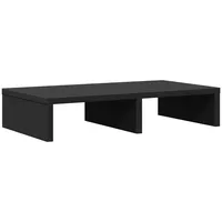 VidaXL Monitorständer Schwarz 50x27x10 cm Holzwerkstoff