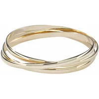 FIRETTI Armreif ineinander verschlungen goldfarben 62068422-0 Größe 18