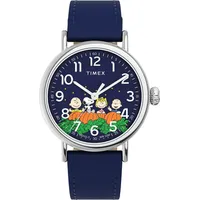 Timex Standard x Peanuts mit Snoopy Kürbis Patch Uhr