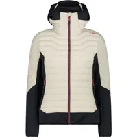 CMP Woman Jacket Hybrid FIX Hood Vaniglia 40 -