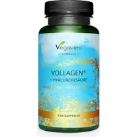 Vegavero Vegan Collagen+Hyaluronic Acid 120 St Kapseln