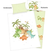 Baby Best Babybettwäsche »Dinos«, mit liebevollem Motiv, bunt