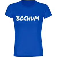 Multifanshop Damen T-Shirt - Bochum - Textmarker - Druck