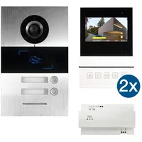 HHG Villa UP Set 1 B Video-Freisprechanlagen-Set, 1-Familien