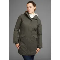POLARINO Outdoorjacke POLARINO, Damen, Gr. 48, grün (olivgrün), Web,