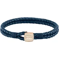 Boss Lederarmband »SEAL, 1580667M, 1580668M rosegold