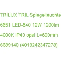 Trilux Trilux, Wandleuchte + Deckenleuchte, LED-Wannenleuchte (1200 lm)