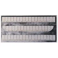 NOCH 60340 H0 Struktur-Bürgersteig „Beton-Platten“, Modellbau Gehweg 86,2 cm