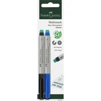 Faber-Castell 159599 Multimark non-perm. F, 2x in Blisterkarte