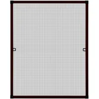APANA Insektenschutz Fenster 100 x 120 cm braun