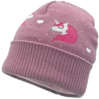 Maximo - Girl-Mütze Einhorn mit Umschlag im Einhorn-Design