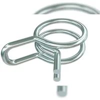 Sauermann Doppeldrahtklemme für Gewebeschlauch Ø 10 mm Set mit