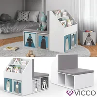 Vicco Kinderregal Onix 90 x 30 x 40 cm