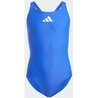 Adidas Solid Small Logo Badeanzug - semi lucid blue/white