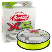 Berkley x5 Geflochtene Schnur, Fluro grün No Size