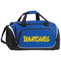 Multifanshop Sporttasche - Braunschweig - Textmarker - Druck gelb