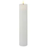 Sirius LED-Echtwachskerzen Sille Exclusive 25 cm weiß