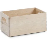 Zeller | Multifunktionsbehälter, Holzorganizer mit 4 Fächern
