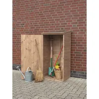 Promadino Geräteschrank Speyer Kiefer Natur (BxTxH) 72,5 x 68,5