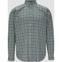 S.Oliver - Regular Fit: Hemd aus Baumwollstretch mit Button-Down-Kragen,