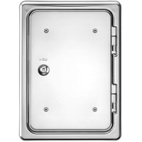 Upmann Kamintür verzinkt 20 x 30 cm