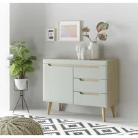 INOSIGN Sideboard »Torge, Anrichte, Kommode, Schubladenschrank«, (1 St.),... abgeschrägte
