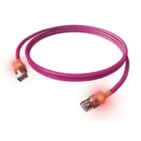 EasyLan CS1OVADAD0100 Netzwerkkabel, Patchkabel S/FTP violett, 10 m