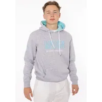 Zwilling Zwillingsherz Hoodie "Moin" mit gesticktem Schriftzug und Ankermotiv