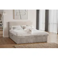 Kaiser Möbel Boxbett, Beige H3, Höhe ca. 20 cm