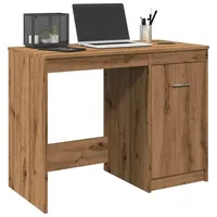 VidaXL Schreibtisch Artisan-Eiche 100x50x76 cm Holzwerkstoff