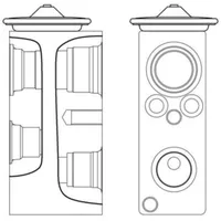 Mahle AVE3000S Expansionsventil, Klimaanlage