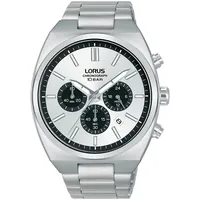 Lorus RT369KX9 Herrenuhr, Chronograph - Silber/Silber