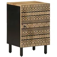 VidaXL Badschrank 38x33,5x58 cm Massivholz Mango