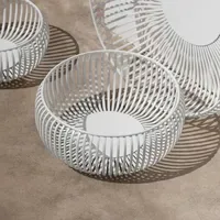 BLOMUS Schale Lito Metall Weiß