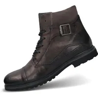 Bugatti Herren-321-A0U3C-3500-1100-Stiefel Kaltfutter,dark grey,43