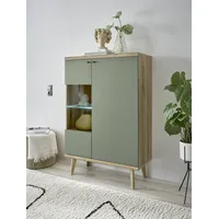 INOSIGN Vitrine »MAVAS«, in moderner Trendfarbe, Giffe aus Metall