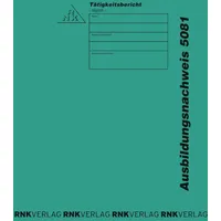 RNK Schnellhefter für Berichtsblock leer grün