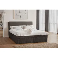 Kaiser Boxspringbett mit bettkasten und topper TRENTO, ohne Bein