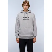 Napapijri B-box Logo H medium grey melange (160) M