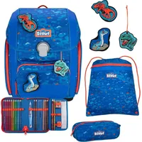 Scout Genius Schulranzen-Set 4tlg