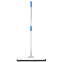 VidaXL Wasserschieber mit Stiel 60,5x119,5 cm Stahl und Gummi