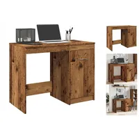 VidaXL Schreibtisch Altholz-Optik Braun