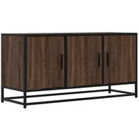 VidaXL TV-Schrank Braun Eichen-Optik 100x35x50 cm Holzwerkstoff