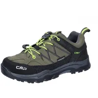 CMP Rigel Low WP Kinder Olive/Yellow Fluo 33