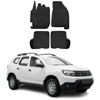 Omac 2025444 Fußmattensatz Menge: 4, Schwarz TPE (thermoplastischer Elastomer)