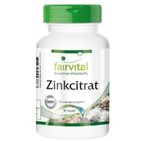 Fairvital Zinkcitrat 50 mg Kapseln 90 St.