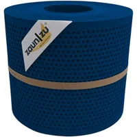 Zaunzu® Doppelstabmattenzaun 26 m Enzianblau/Metall