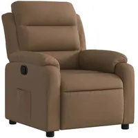 VidaXL Relaxsessel Braun Stoff