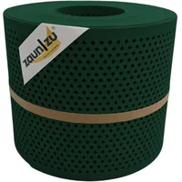 Zaunzu® Doppelstabmattenzaun 26 m x 19 cm Grün/Metall